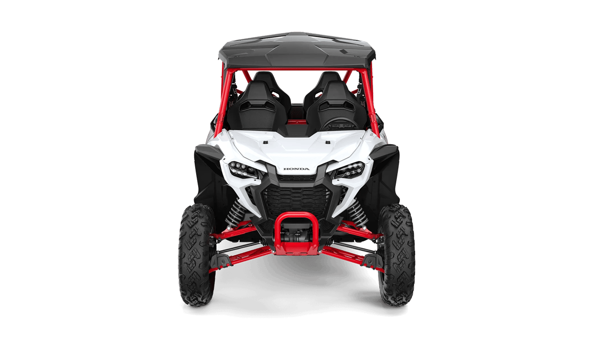 2025 Honda Talon 1000X-4 FOX Live Valve in Pearl Red — gallery view