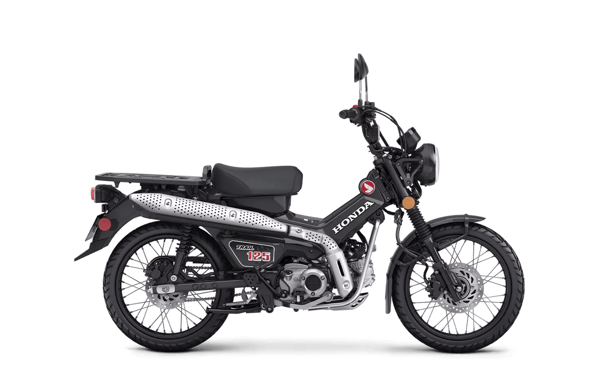 2026 Honda Trail125 in Black Metallic