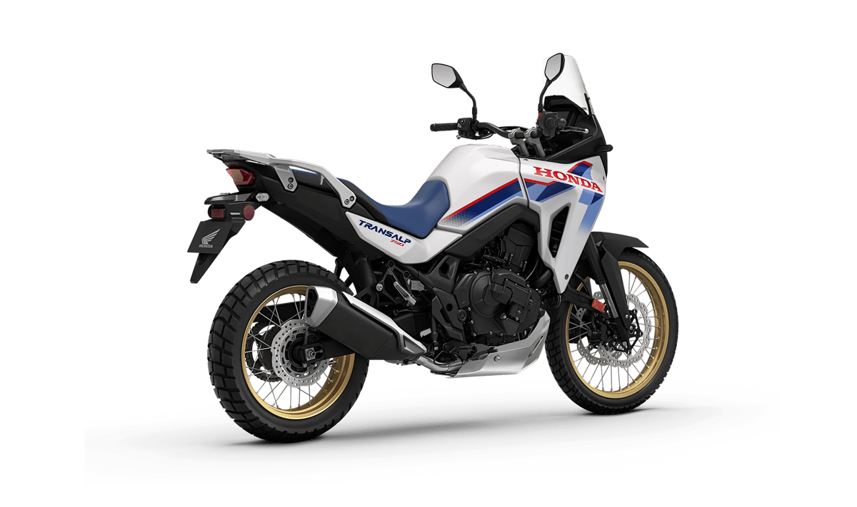 2026 Honda Transalp E-Clutch in White — gallery view