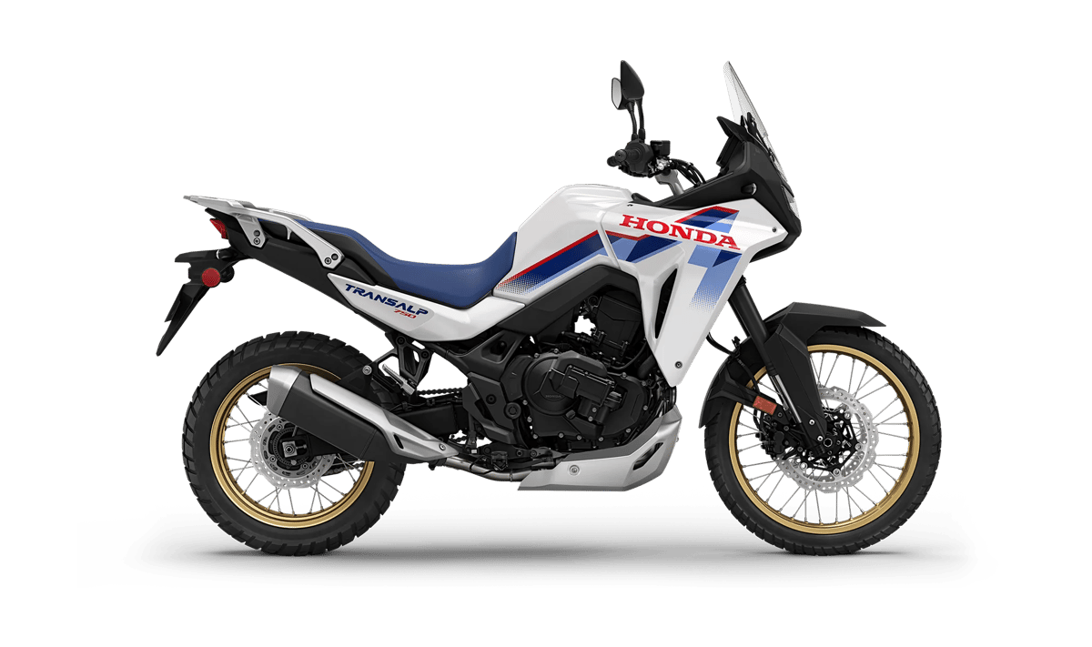 2026 Honda Transalp E-Clutch in White — gallery view