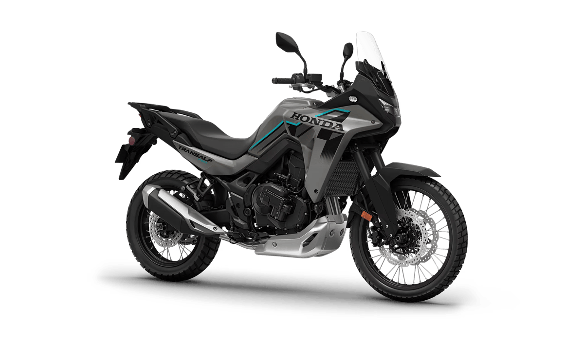 2026 Honda Transalp E-Clutch in Deep Pearl Gray — gallery view