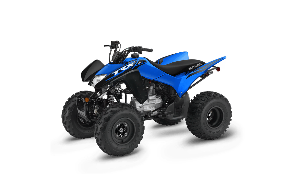 2027 Honda TRX250X in Racing Blue — gallery view