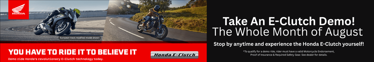 Honda E-Clutch Promotion