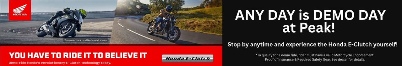 Honda E-Clutch Promotion