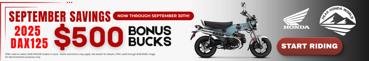 Dax125 Promo