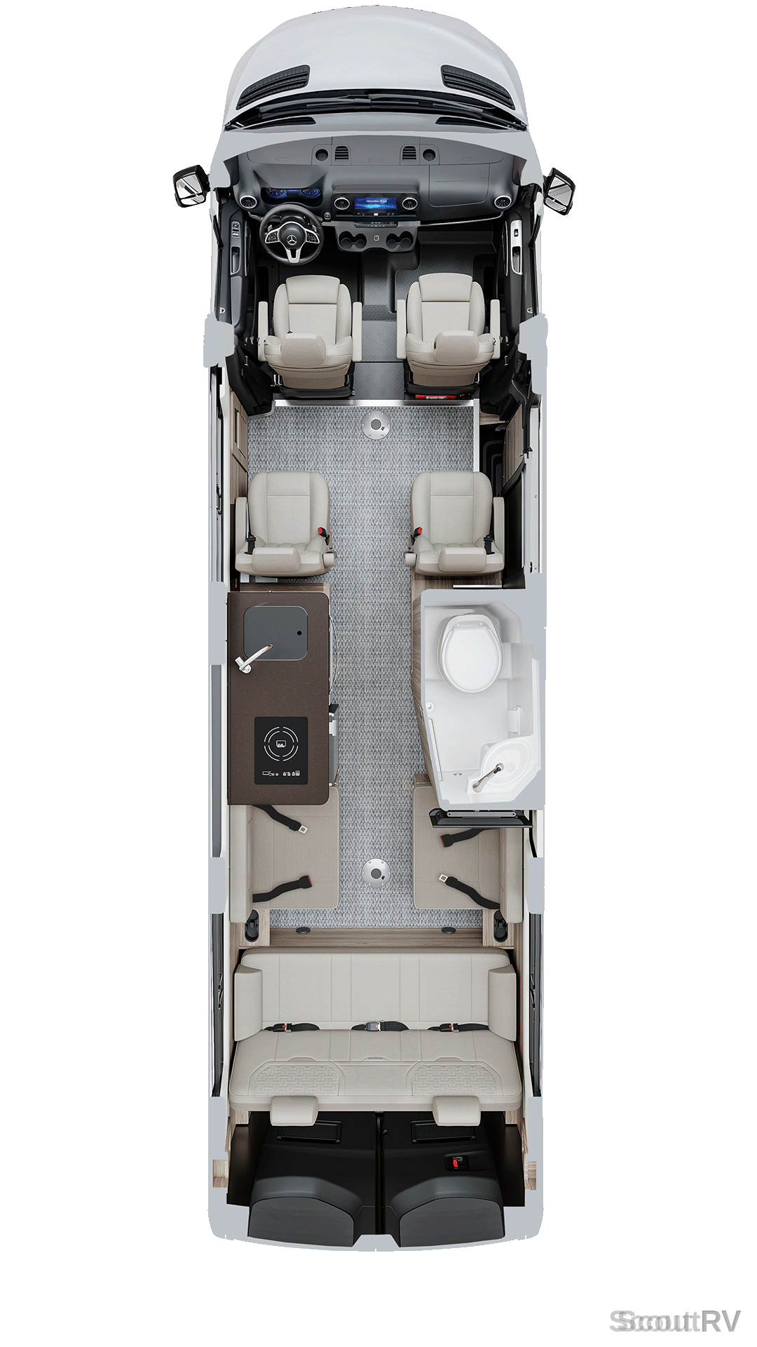 Airstream Interstate 24GL Tommy Bahama floorplan