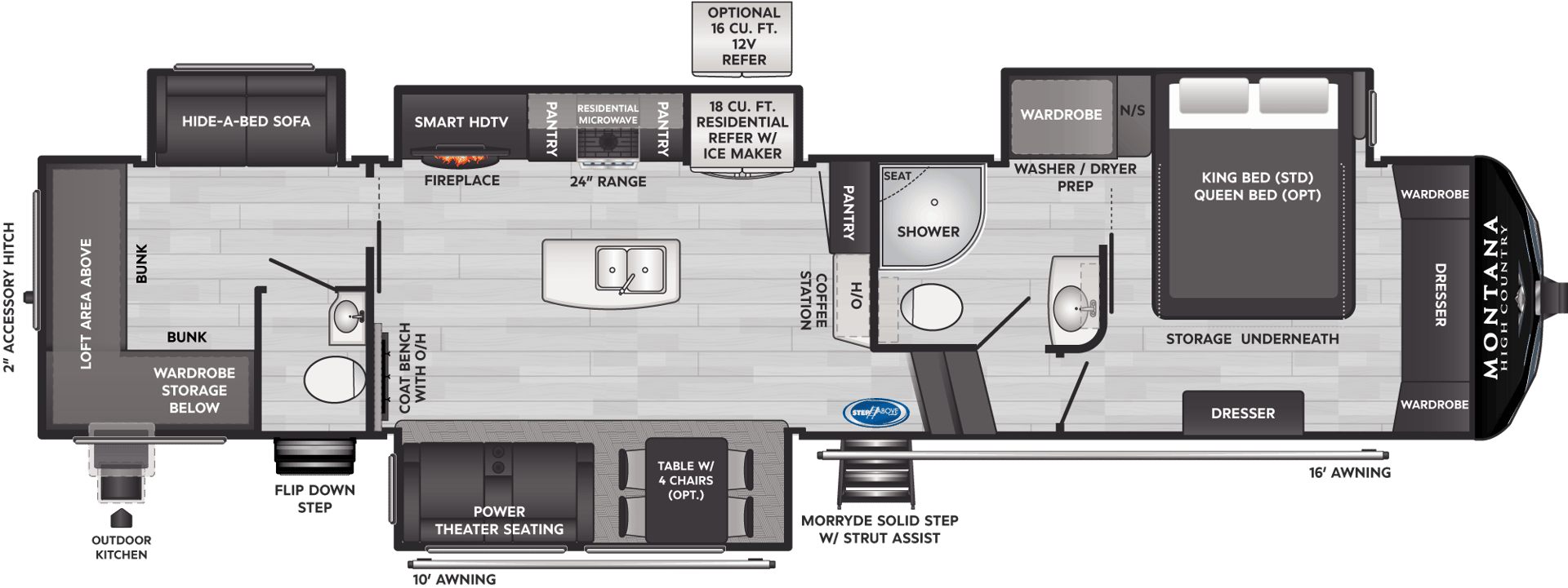 2025 Keystone RV 2025 Keystone RV Montana High Country - thumbnail 3