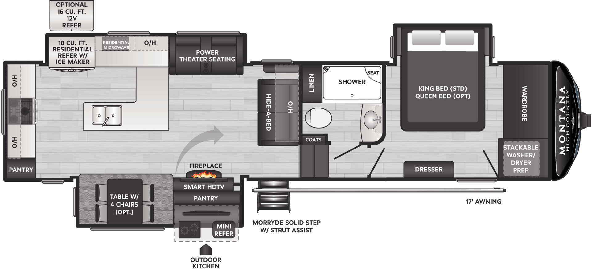 2025 Keystone RV 2025 Keystone RV Montana - thumbnail 2