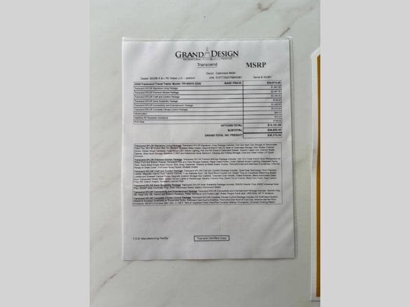 2026 Grand Design 2026 Grand Design Transcend Xplor - thumbnail 30