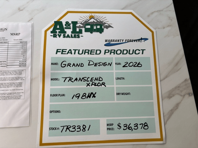2026 Grand Design 2026 Grand Design Transcend Xplor - thumbnail 31