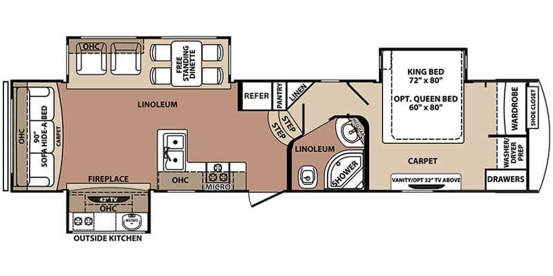 2016 Forest River RV 2016 Forest River RV Cardinal Blue Ridge - thumbnail 2