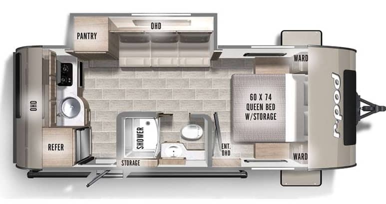 2021 Forest River 2021 Forest River R-Pod - thumbnail 2