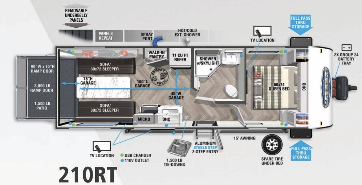 2022 Forest River 2022 Forest River Forest River Salem - thumbnail 2