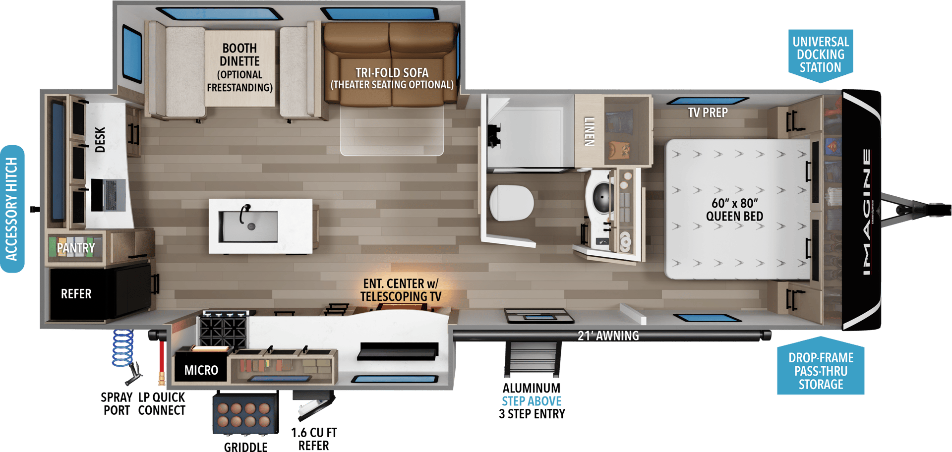 2022 Grand Design 2022 Grand Design Imagine - thumbnail 2