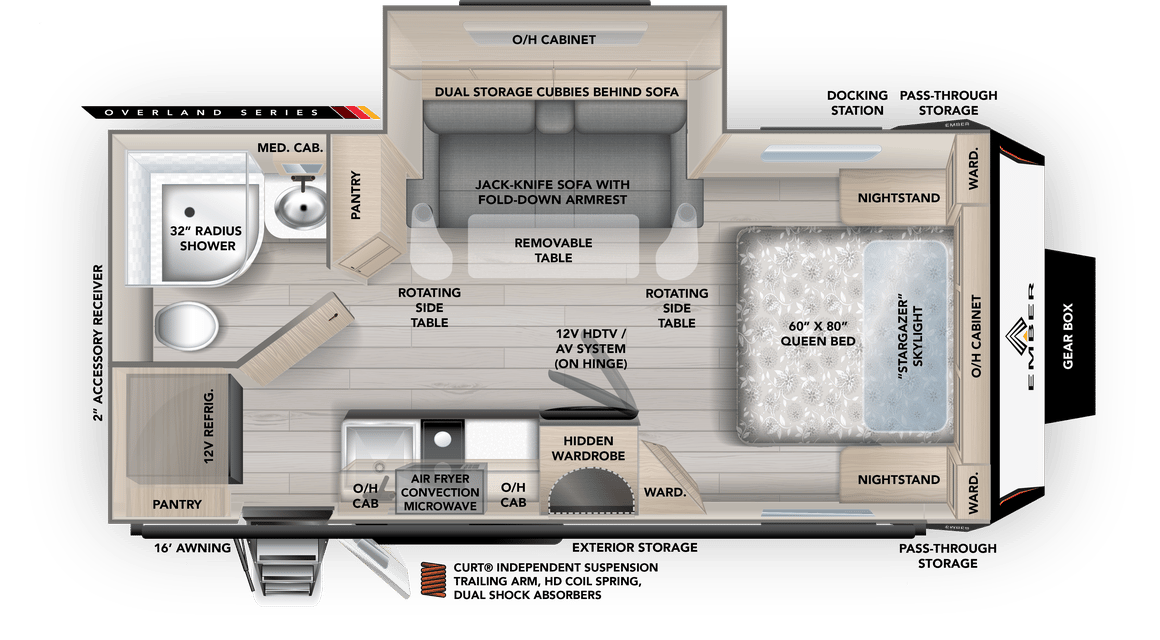 2023 Ember RV 2023 Ember RV Overland - thumbnail 2