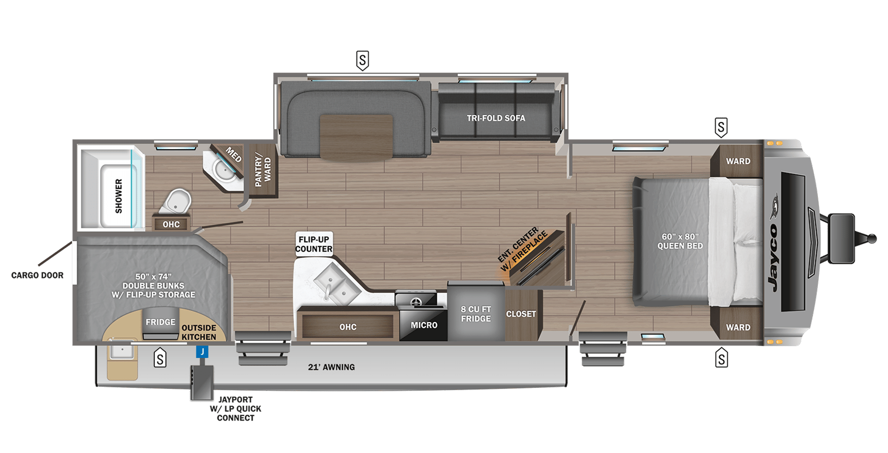 2023 Jayco 2023 Jayco White Hawk - thumbnail 2
