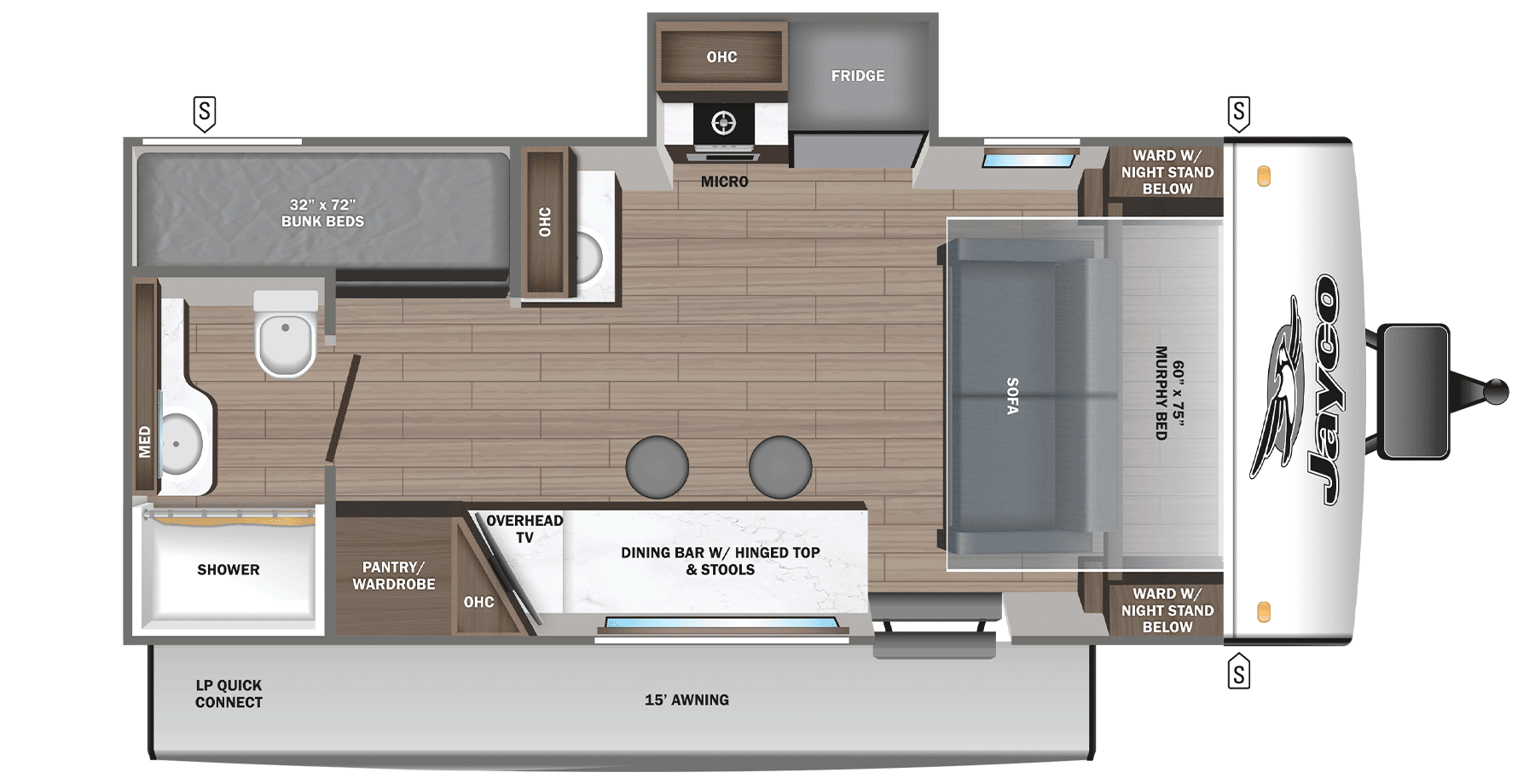 2025 Jayco 2025 Jayco Jay Feather - thumbnail 2