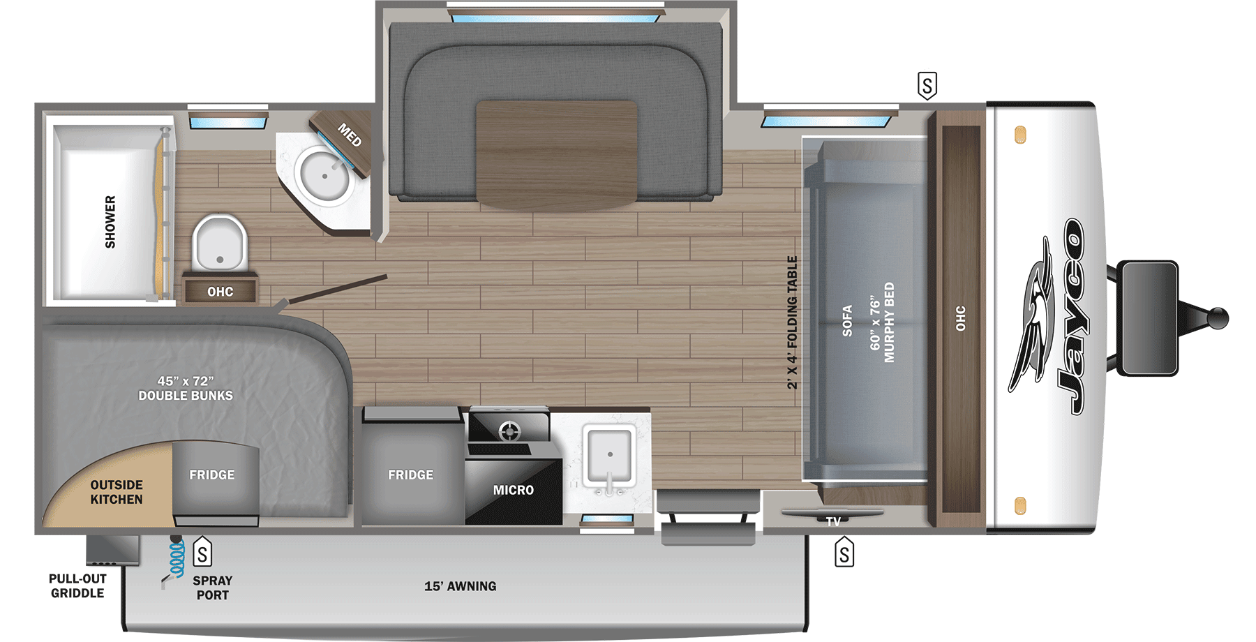 2025 Jayco 2025 Jayco Jay Feather - thumbnail 2