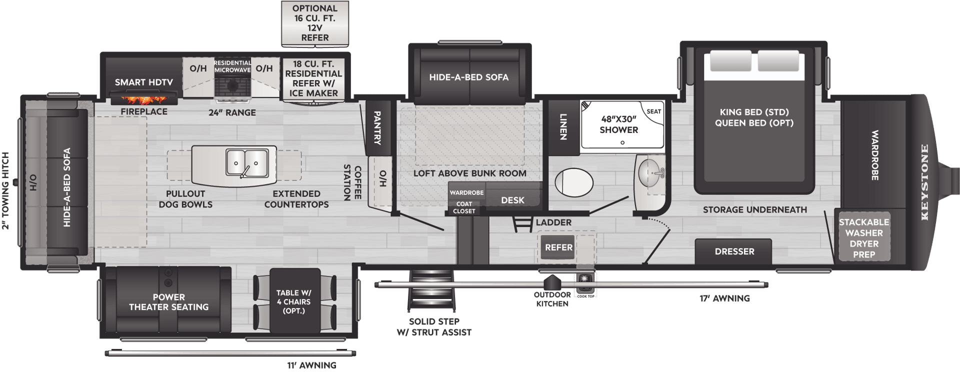 2025 Keystone RV 2025 Keystone RV Montana High Country - thumbnail 2