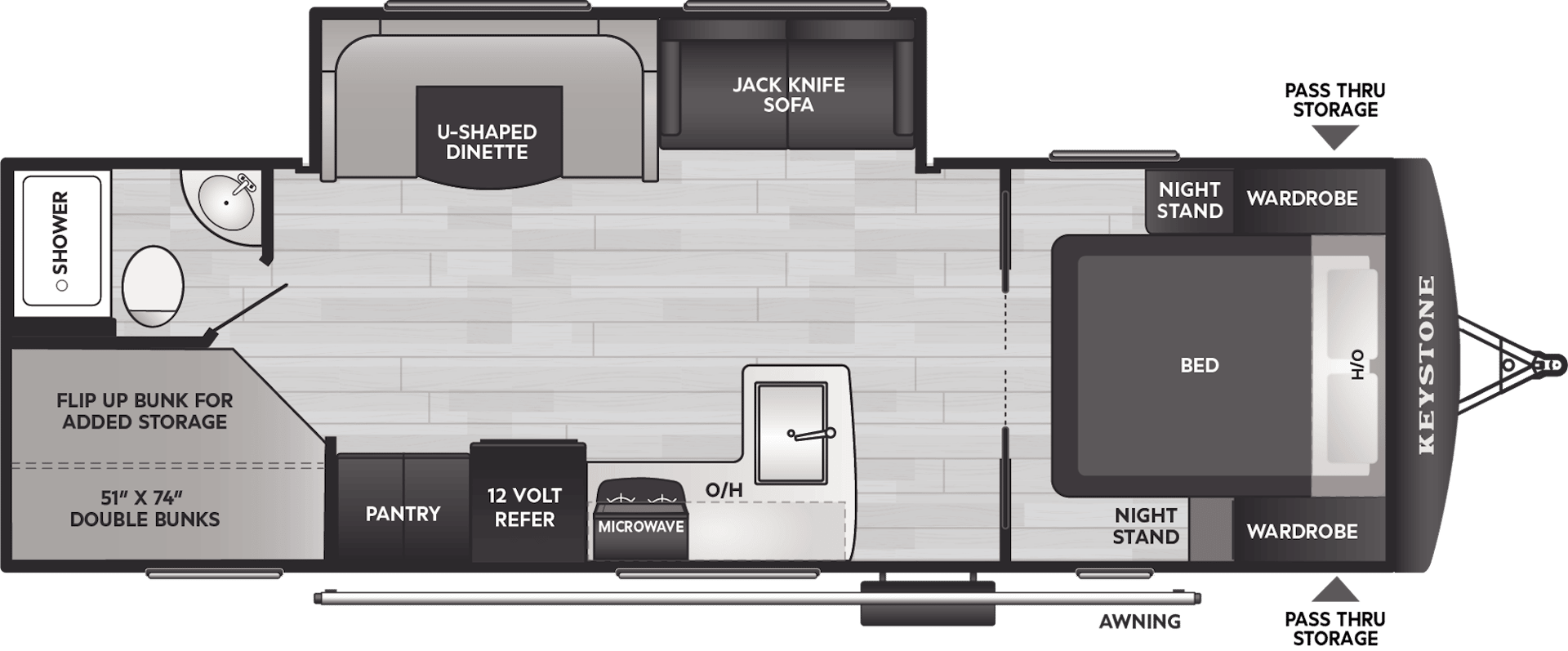 2025 Keystone RV 2025 Keystone RV Passport Classic - thumbnail 2