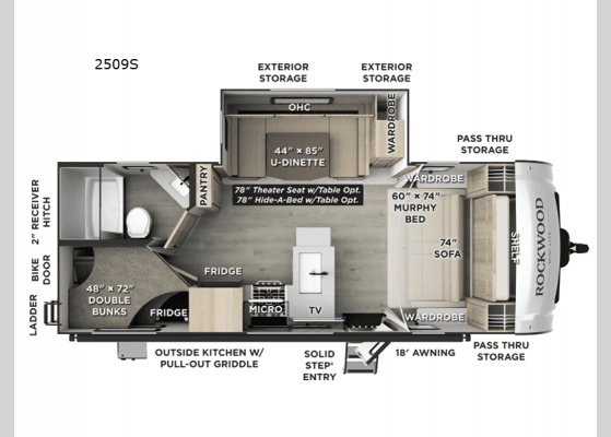 2026 Forest River RV 2026 Forest River RV Rockwood Mini Lite - thumbnail 2