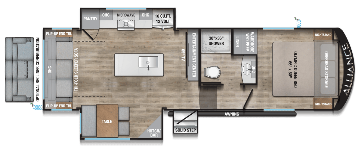 2026 Alliance RV 2026 Alliance RV Avenue - thumbnail 2