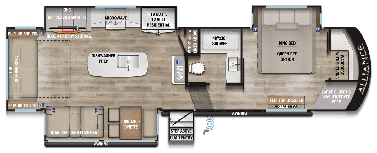 2026 Alliance RV 2026 Alliance RV Paradigm - thumbnail 2