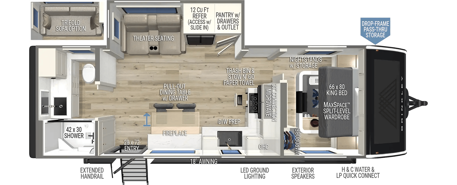 2026 Brinkley RV 2026 Brinkley RV Model IX - thumbnail 2