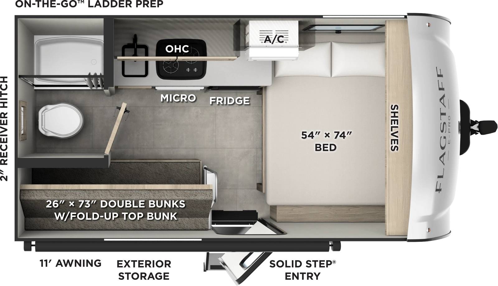 2026 Forest River 2026 Forest River Flagstaff E-Pro - thumbnail 2