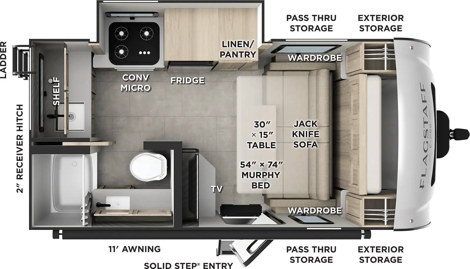 2026 Forest River 2026 Forest River Flagstaff E-Pro - thumbnail 2