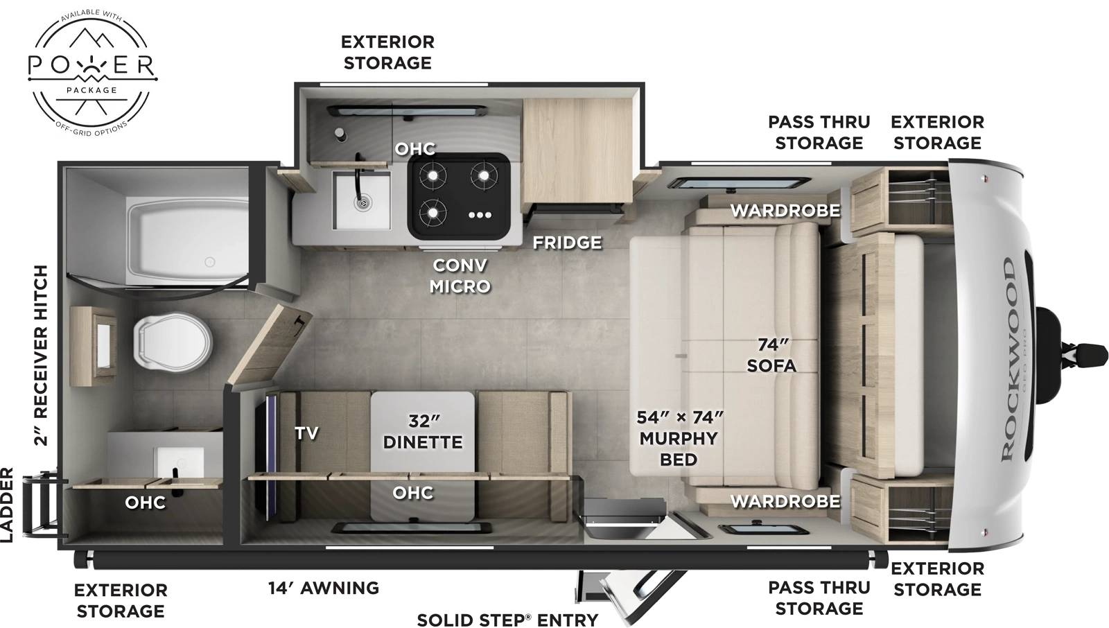 2026 Forest River 2026 Forest River Rockwood Geo Pro - thumbnail 2