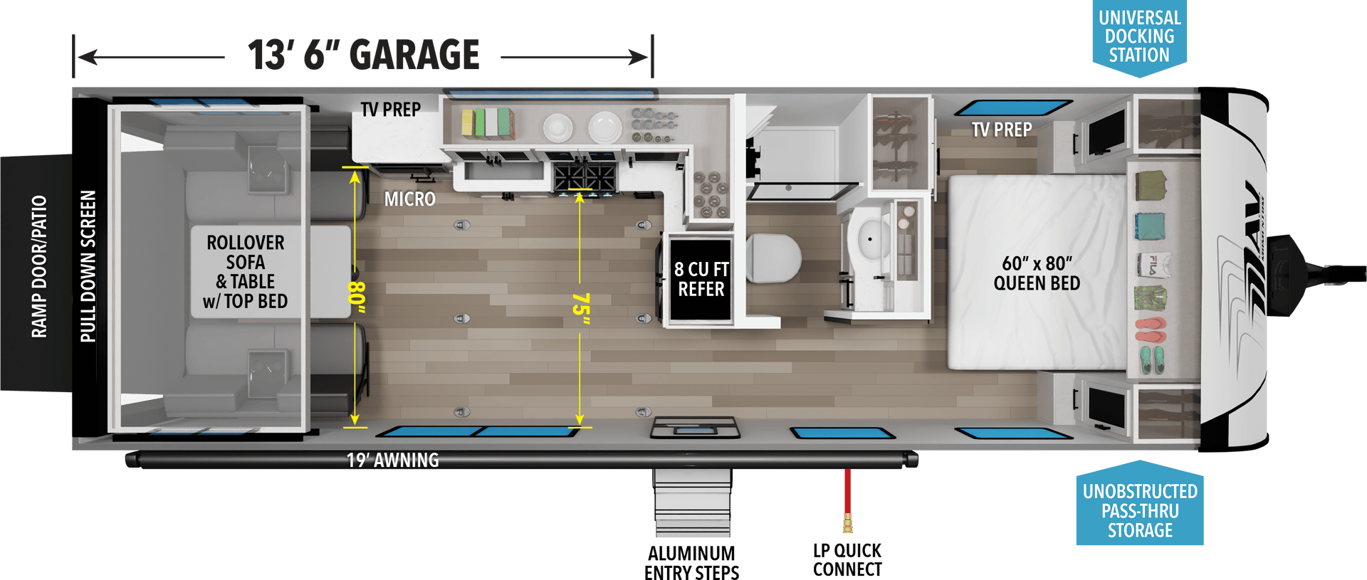 2026 Grand Design 2026 Grand Design Momentum Mav Toy Hauler - thumbnail 2