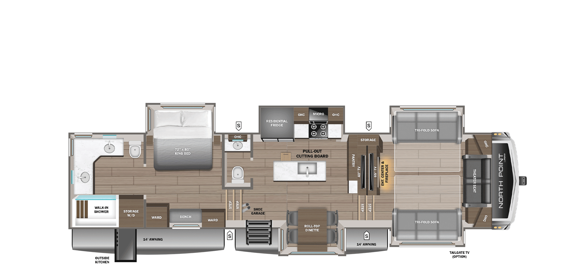 2026 Jayco 2026 Jayco North Point - thumbnail 2