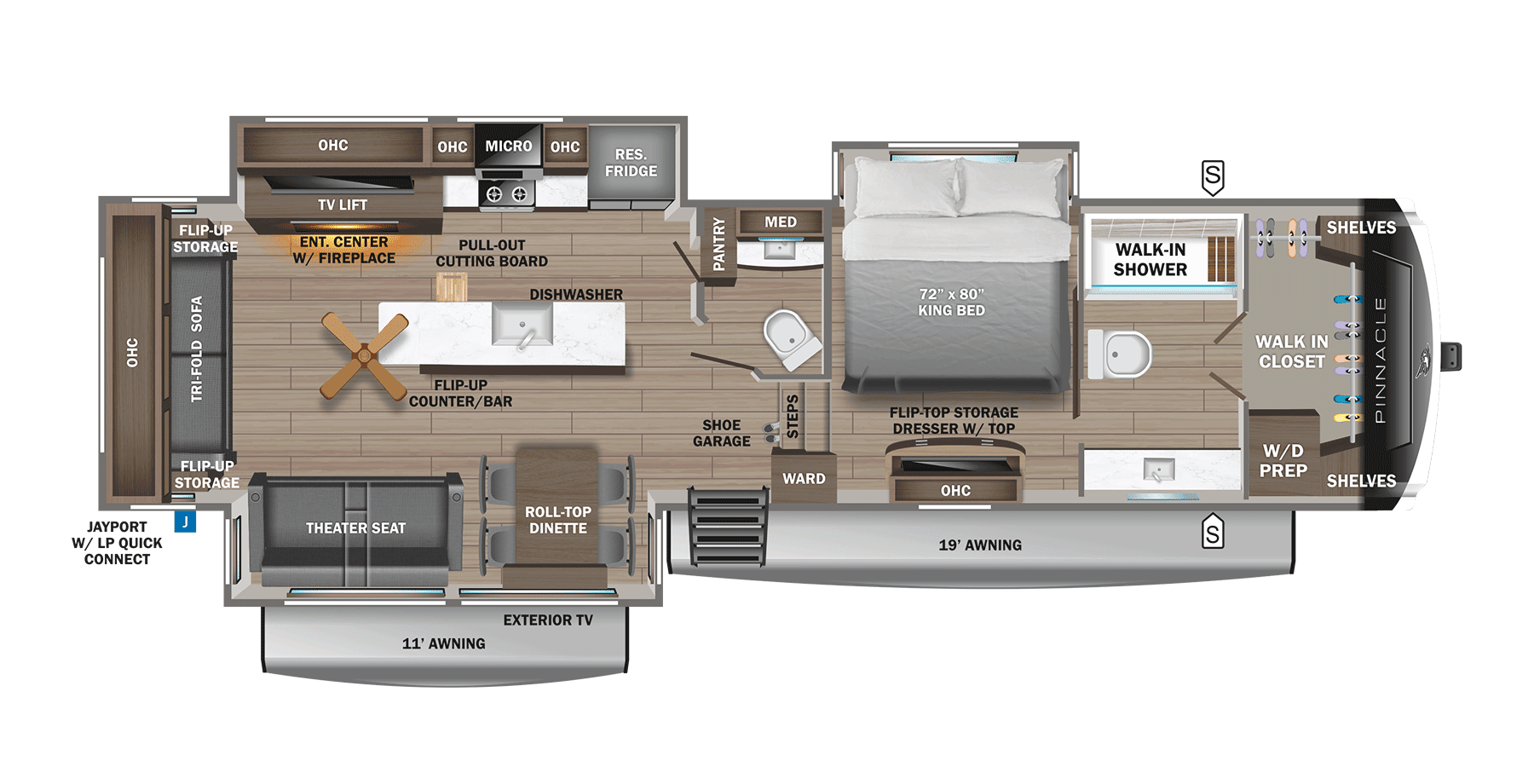 2026 Jayco 2026 Jayco Pinnacle - thumbnail 2