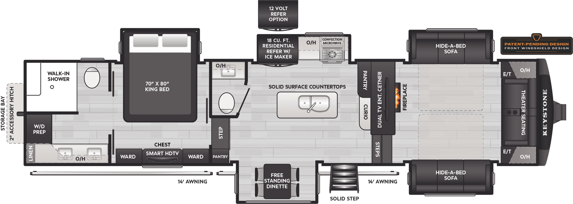 2026 Keystone RV 2026 Keystone RV Alpine - thumbnail 2
