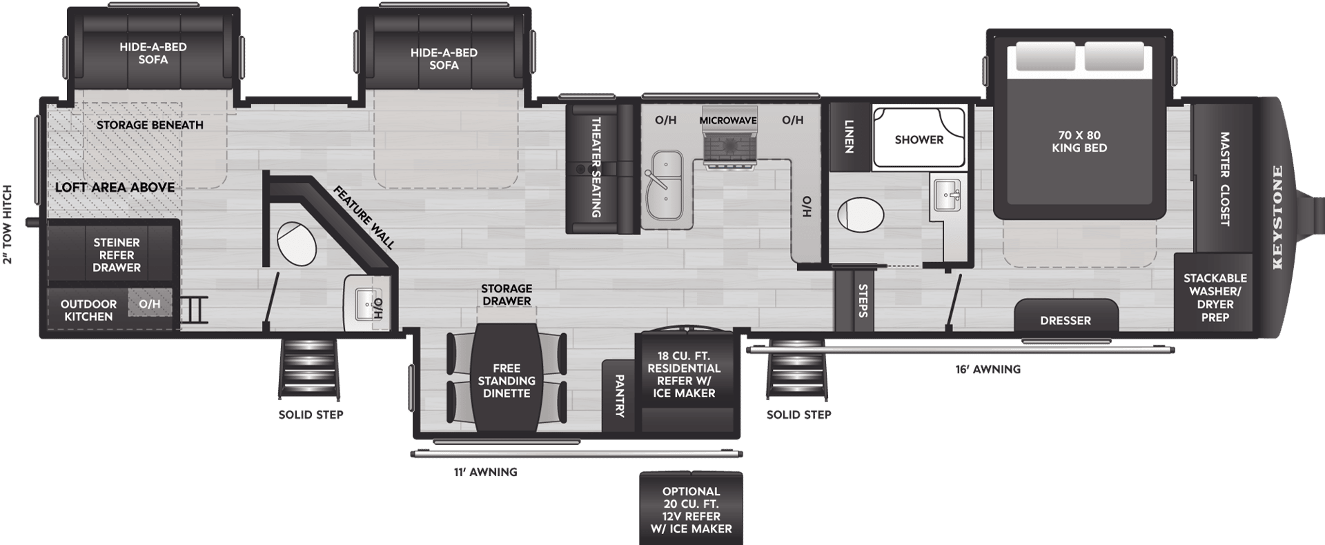 2026 Keystone RV 2026 Keystone RV Alpine Avalanche Edition - thumbnail 2