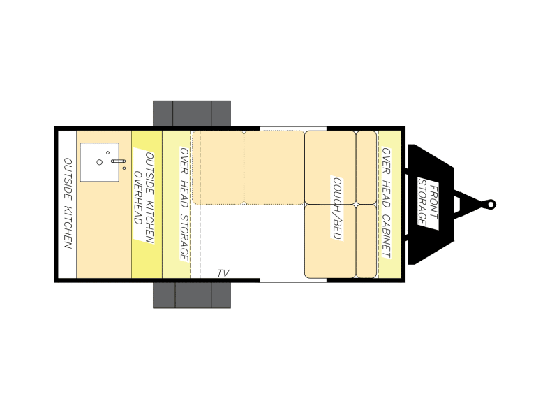 2026 Modern Buggy RV 2026 Modern Buggy RV Little Buggy Teardrop Trailer - thumbnail 2