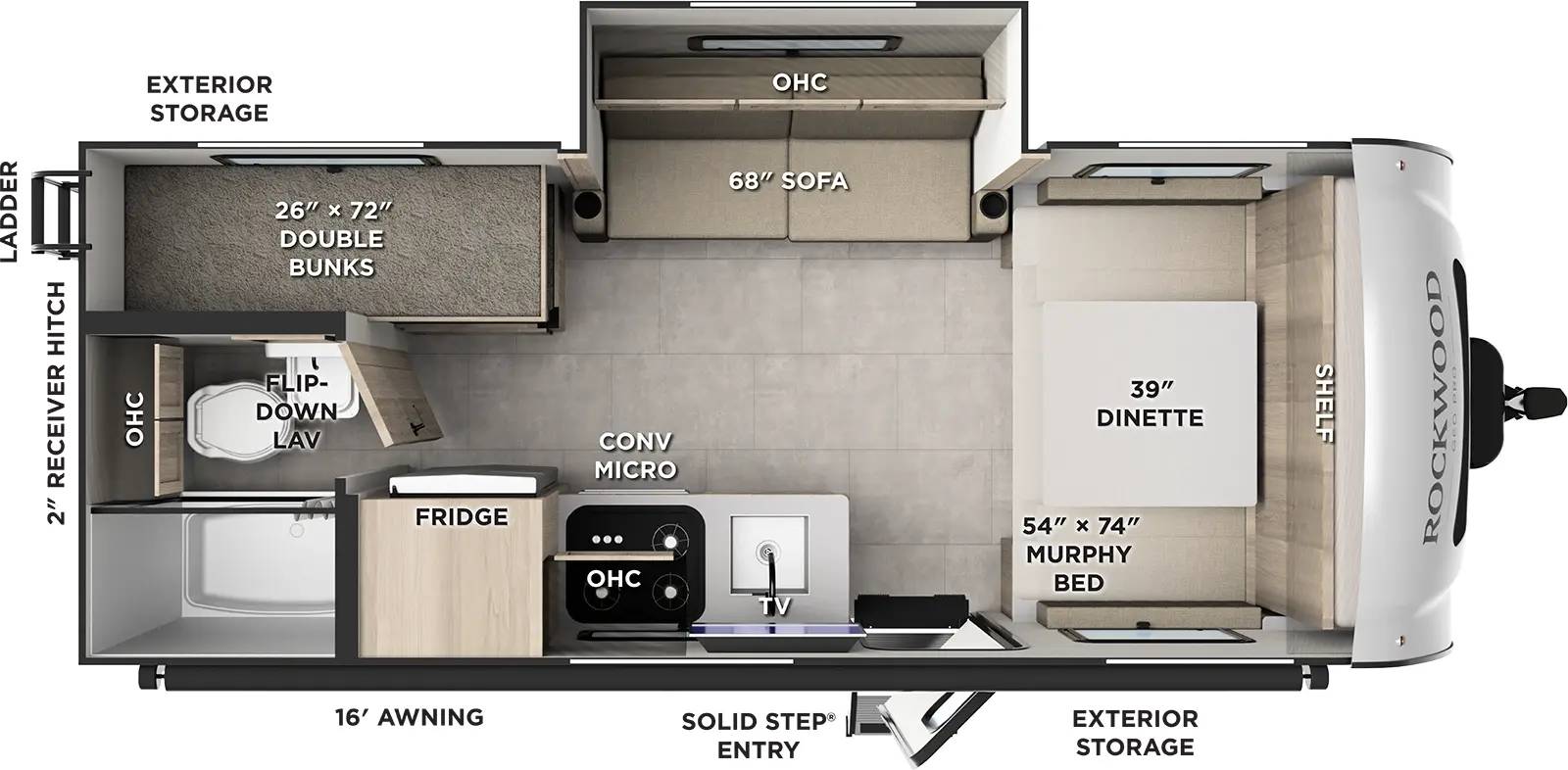 2026 Forest River 2026 Forest River Rockwood Geo Pro - thumbnail 2