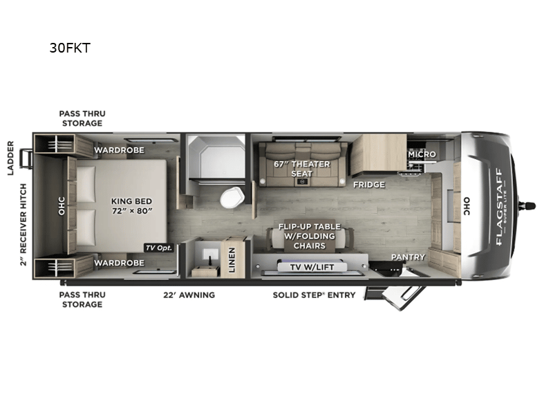 2026 Forest River 2026 Forest River Flagstaff Super Lite Platinum - thumbnail 38