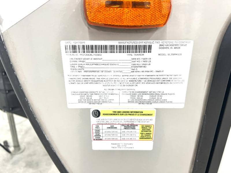 2020 Keystone RV 2020 Keystone RV Bullet - thumbnail 9