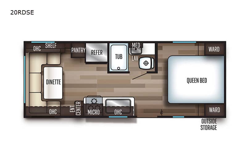 2019 Forest River 2019 Forest River Cherokee Grey Wolf - thumbnail 2