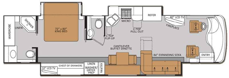 2014 Thor Motor Coach 2014 Thor Motor Coach TUSCANY XTE - thumbnail 2