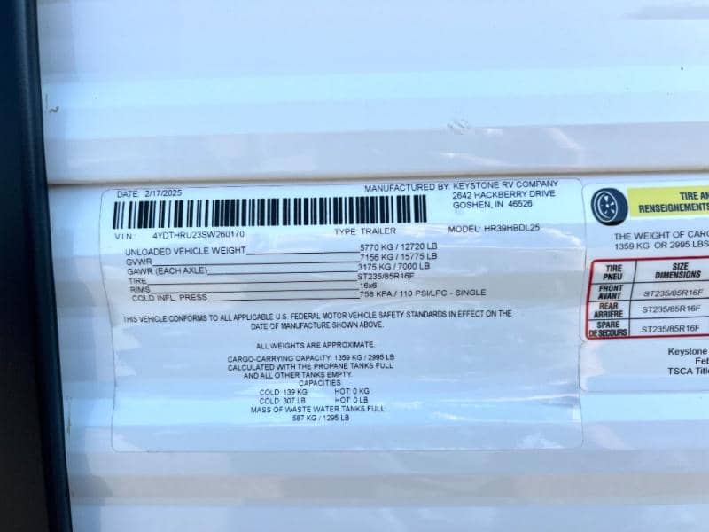 2025 Keystone RV 2025 Keystone RV Retreat - thumbnail 10