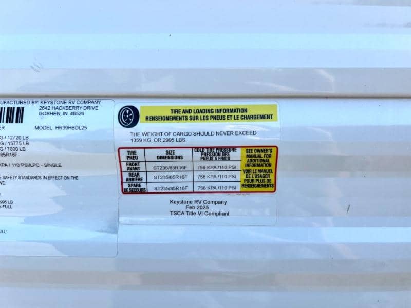 2025 Keystone RV 2025 Keystone RV Retreat - thumbnail 11