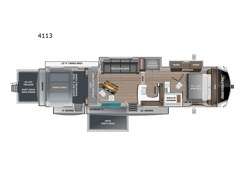 2023 Jayco 2023 Jayco Seismic - thumbnail 3