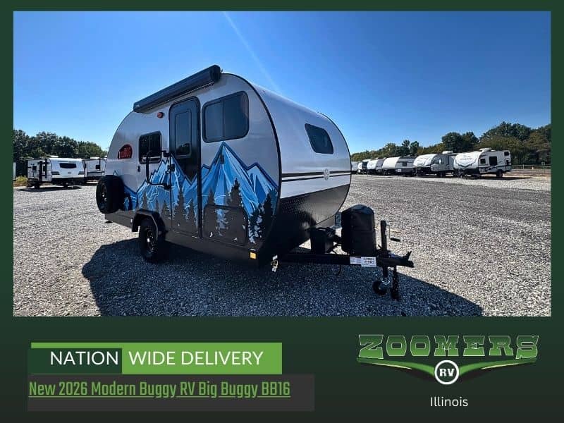 2026 Modern Buggy RV 2026 Modern Buggy RV Big Buggy Teardrop Trailer - thumbnail 1