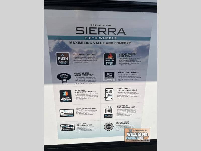 2026 Forest River 2026 Forest River Sierra - thumbnail 14