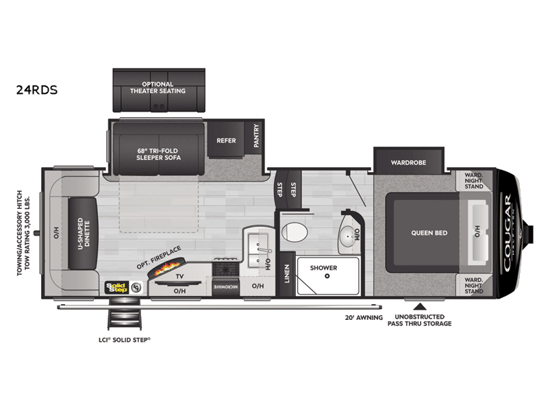 2022 Keystone RV 2022 Keystone RV Cougar - thumbnail 3