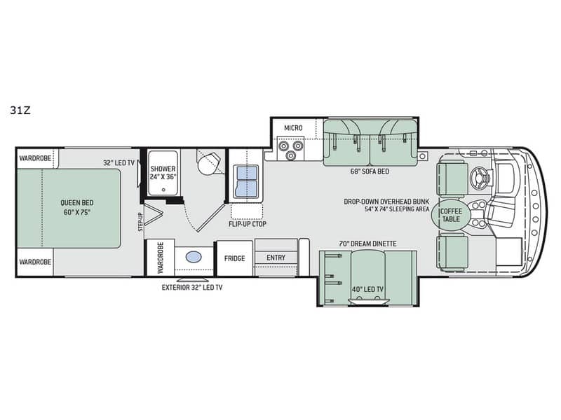 2017 Thor Motor Coach 2017 Thor Motor Coach Hurricane - thumbnail 2