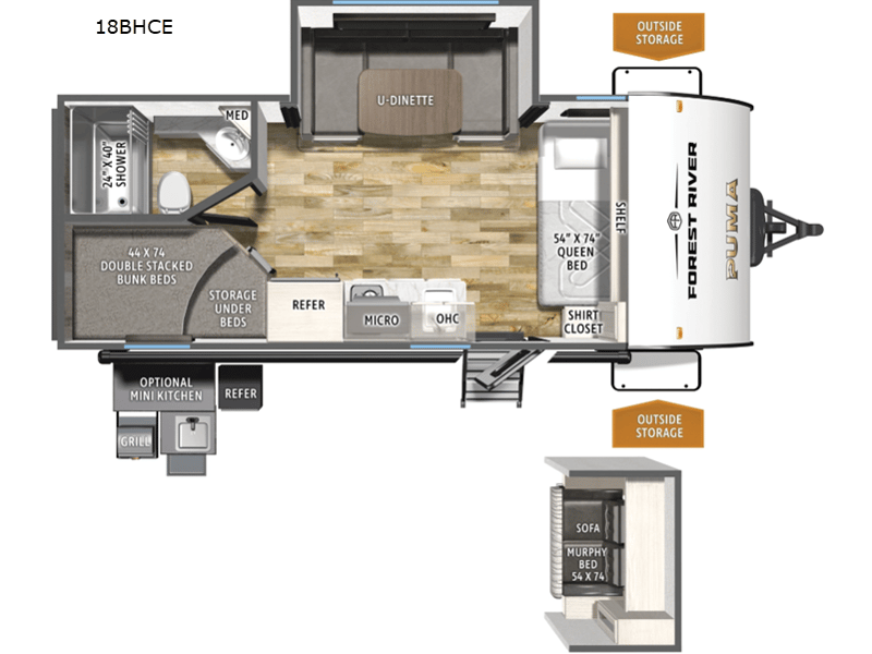 2026 Forest River 2026 Forest River Puma - thumbnail 3